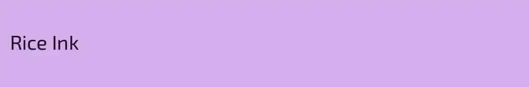 Rice Ink